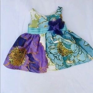 Beautiful Sugar Plum Toddler Dress